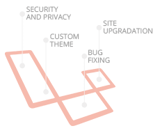 Laravel development projects - custom, modern and secure web applications